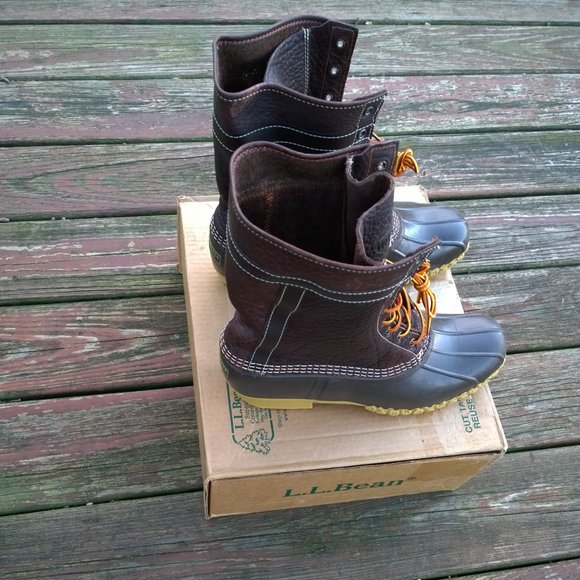 L.L.BEAN x TODD SNYDER Chocolate Bison Leather Bean Boots main image 15